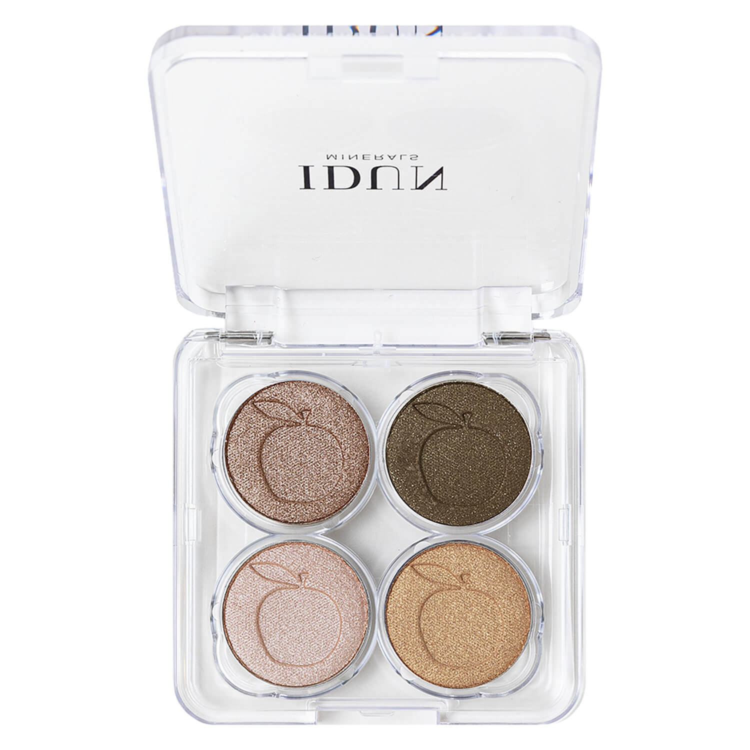 Idun Minerals Idun Eyes – Mineral Eyeshadow Palette Brunkulla Nudes & Golds 4g