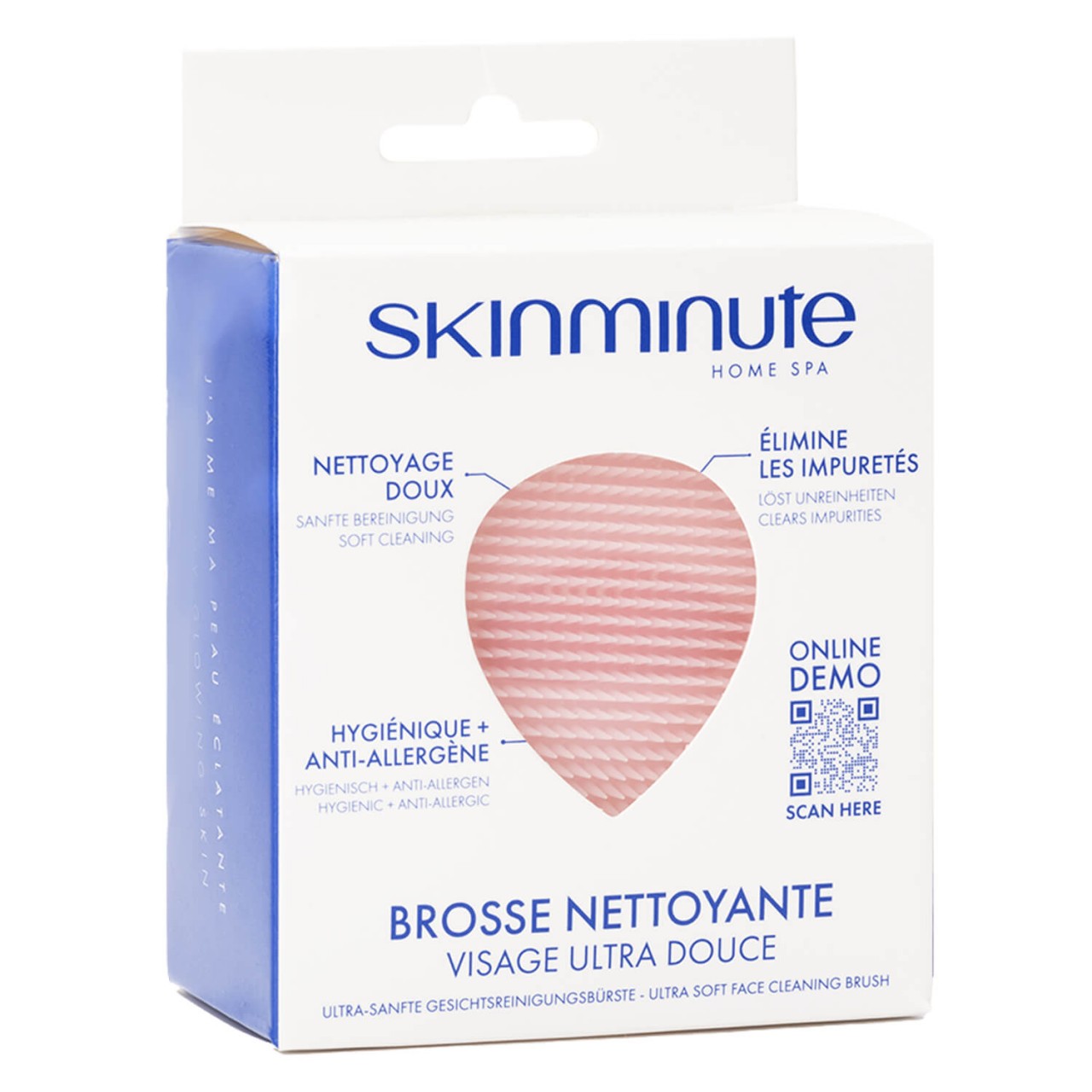 skinminute - Extra Weiche Gesicht-Reinigungsbürste