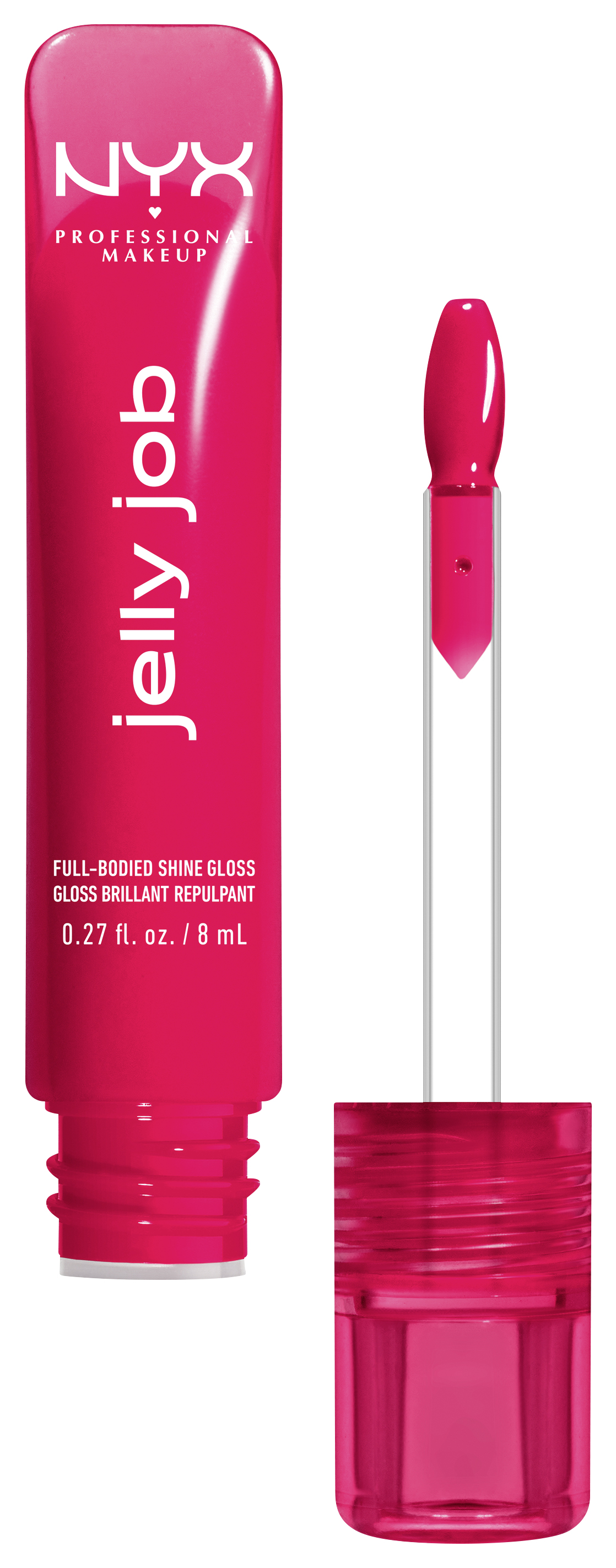 Nyx Professional Makeup Jelly Job - Peptide Infused Jelly Gloss Cherry Jelly 8ml