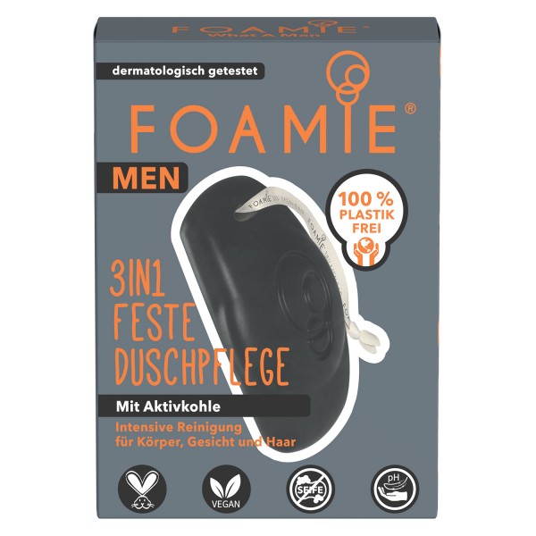 Image of Foamie - Men 3in1 Feste Duschpflege What a Man