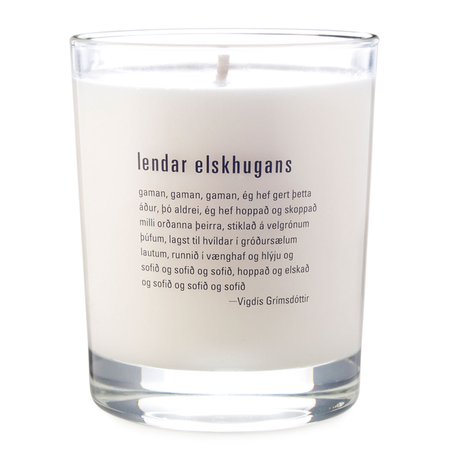 Sóley Organics Sóley Scent – Lendar Elskhugans Luxury Candle 180g
