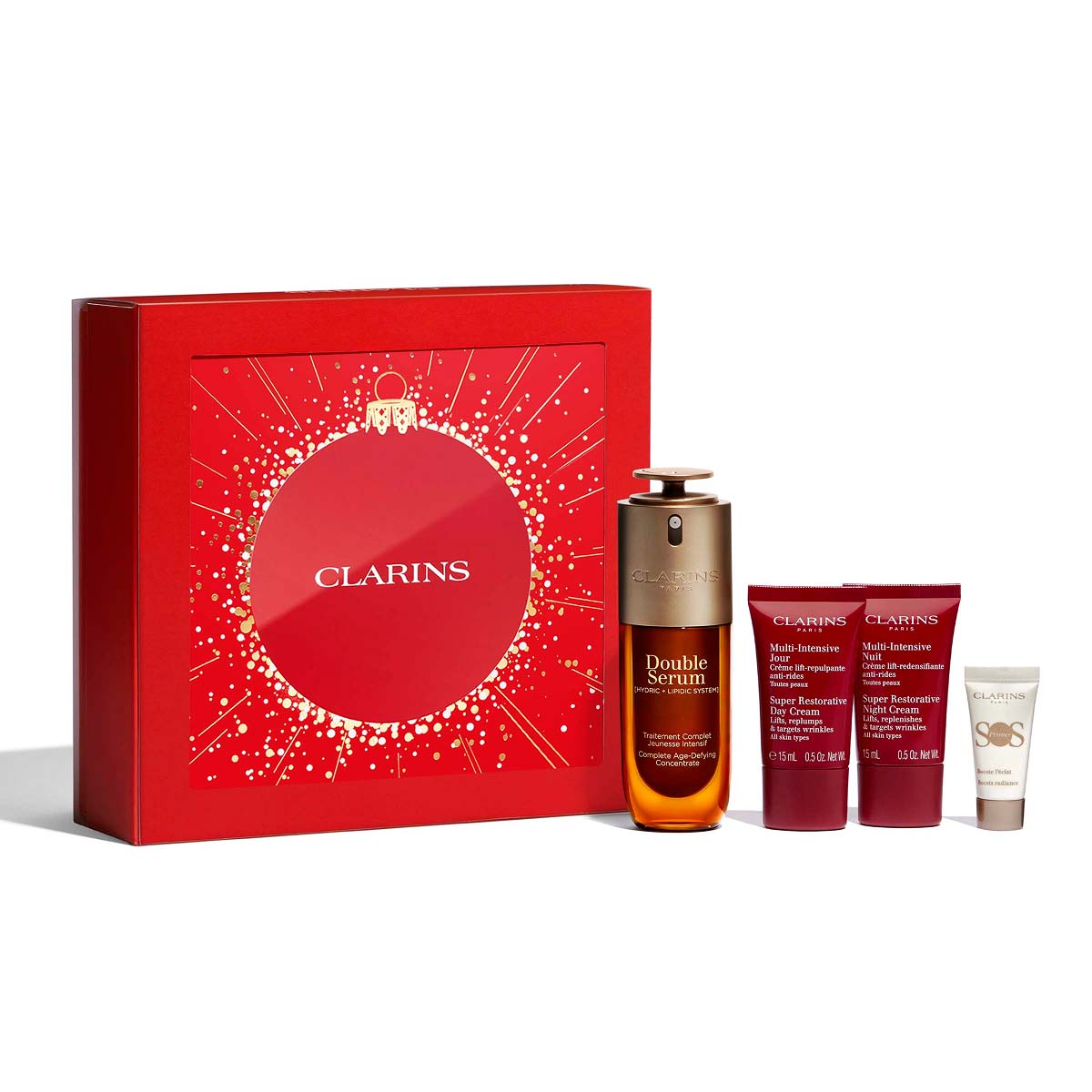 Clarins Specials – Double Serum & Super Restorative Holiday Set 1x