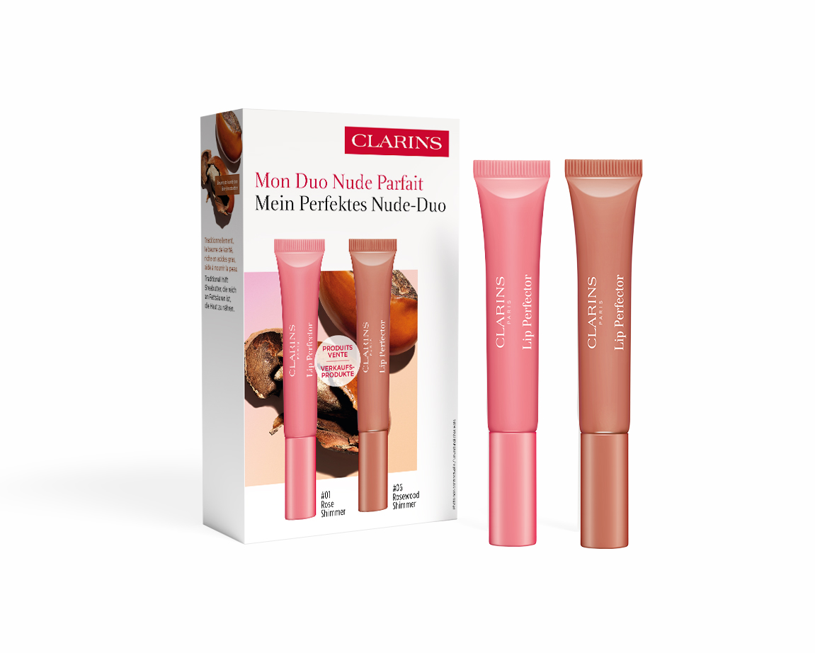 Clarins Lip Perfector – Mein Perfektes Nude Duo