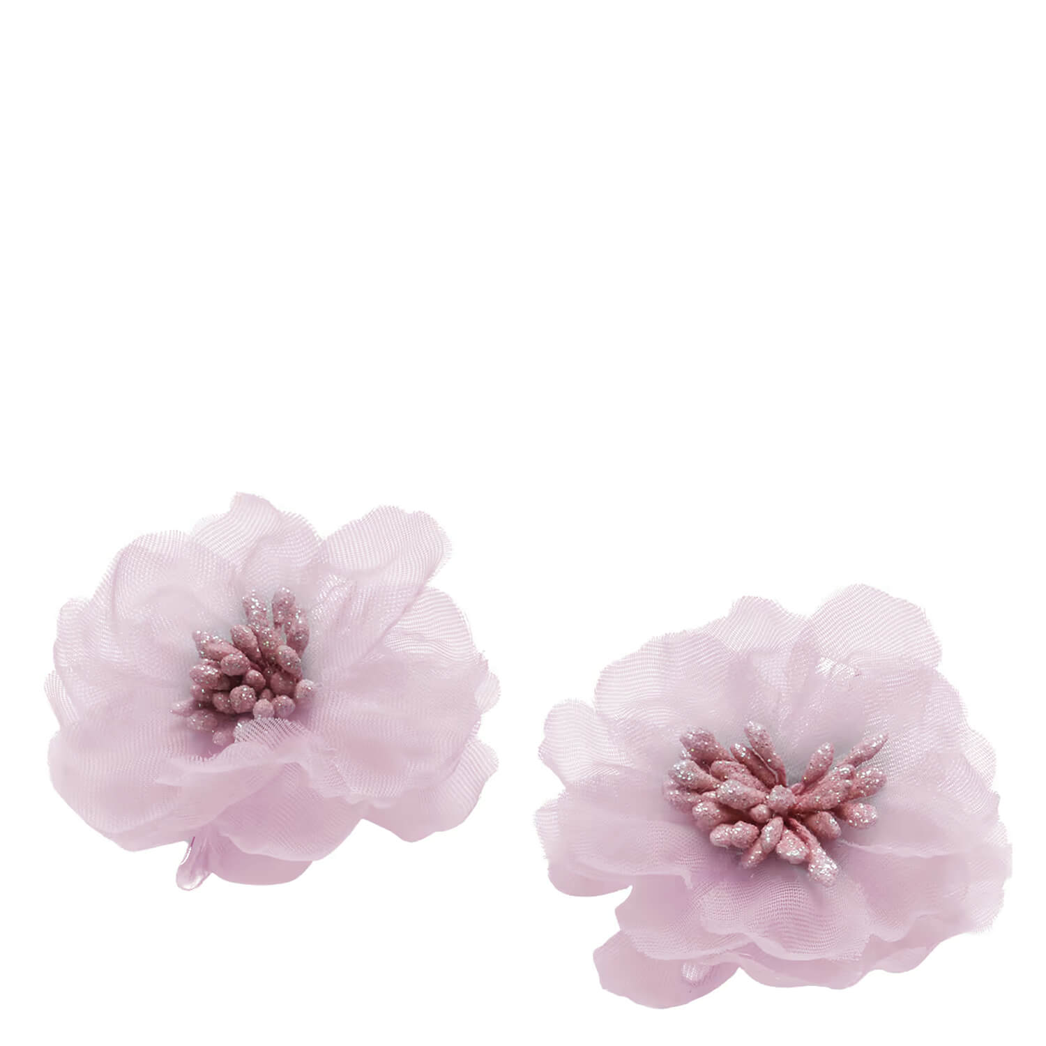 Trisa Celebride Stoffblume Clip Lila 2x