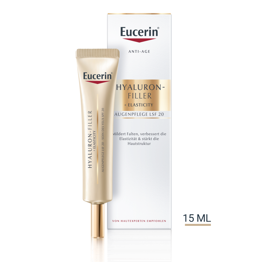 Eucerin – Hyaluron-Filler + Elasticity Augenpflege Lsf 20 15ml