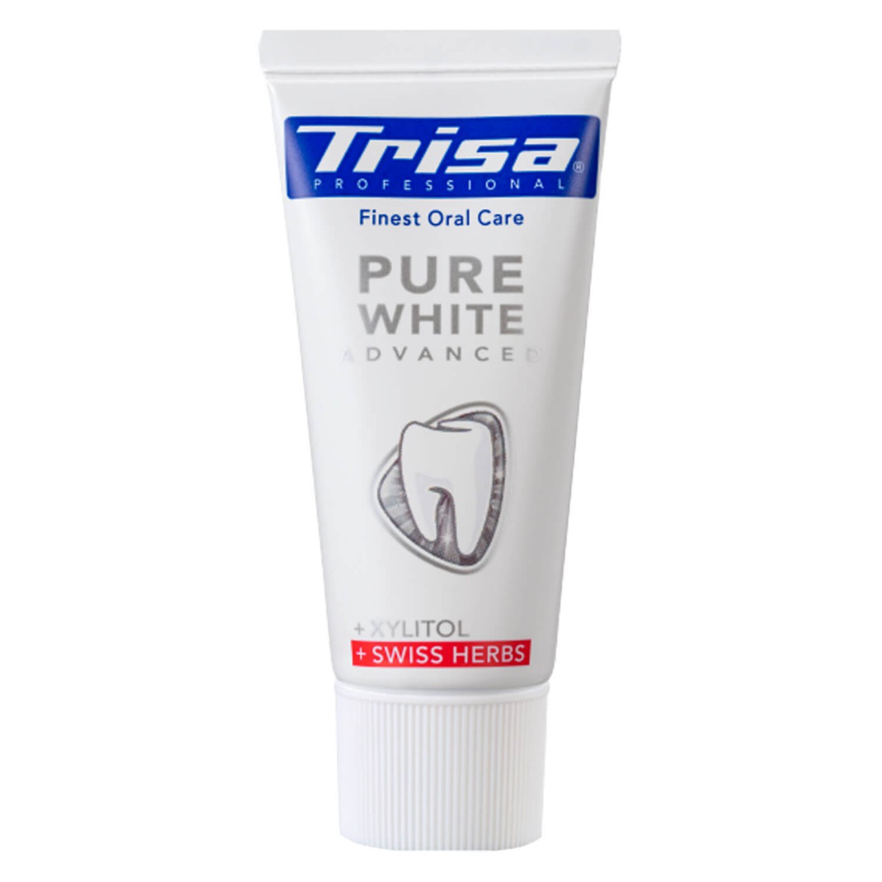 Trisa Oral Care - Zahnpasta Pure White Swiss Herbs