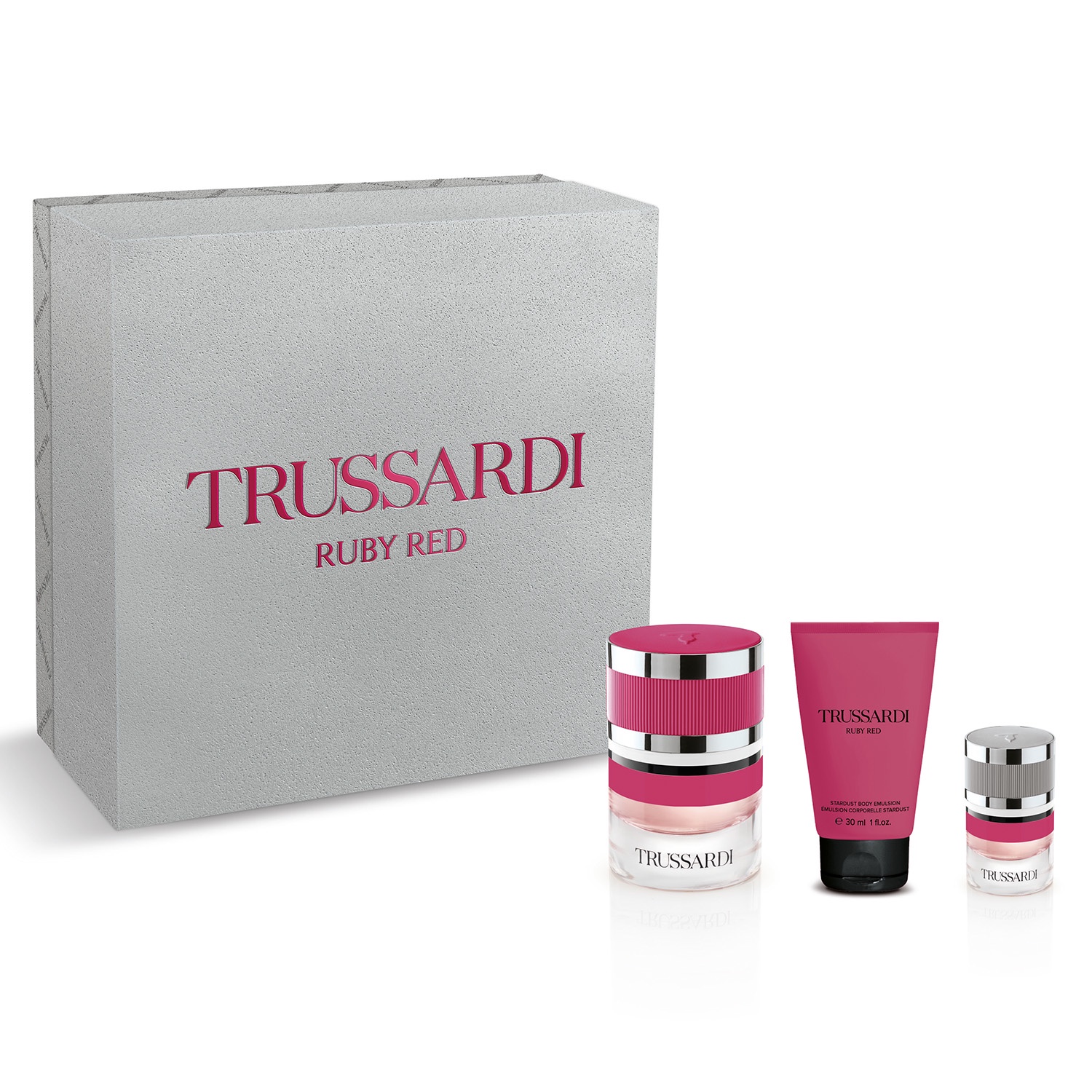 Trussardi Parfums New Feminine - Ruby Red Kit 67ml