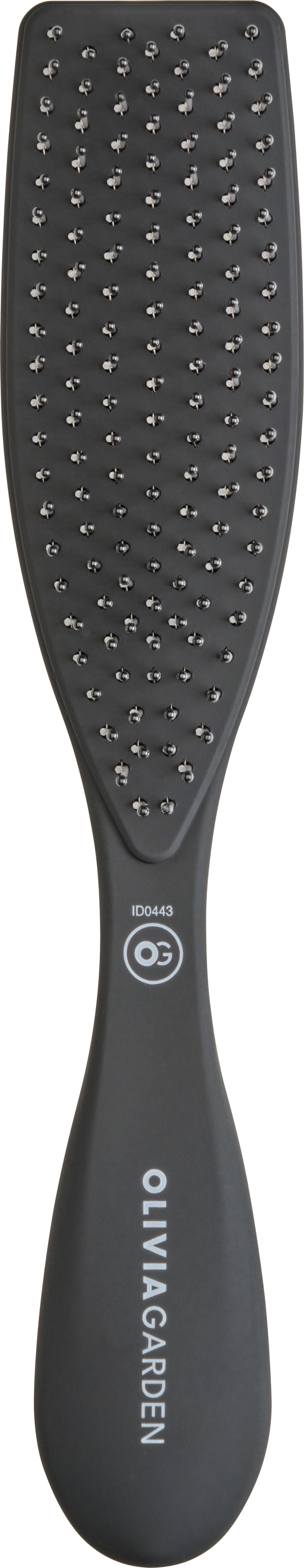 Olivia Garden – Essential Style Wet Thick Hair Bristles Matt Black 1stk