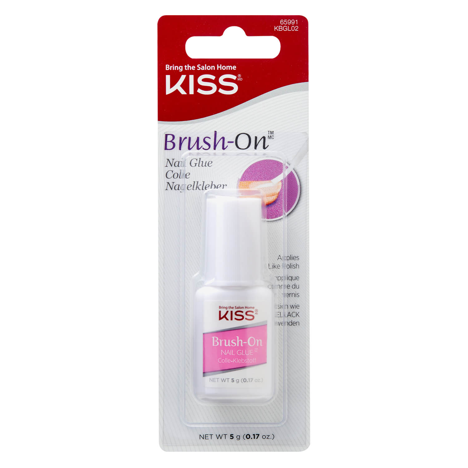 Kiss Nails - Brush-On Nail Glue 5g