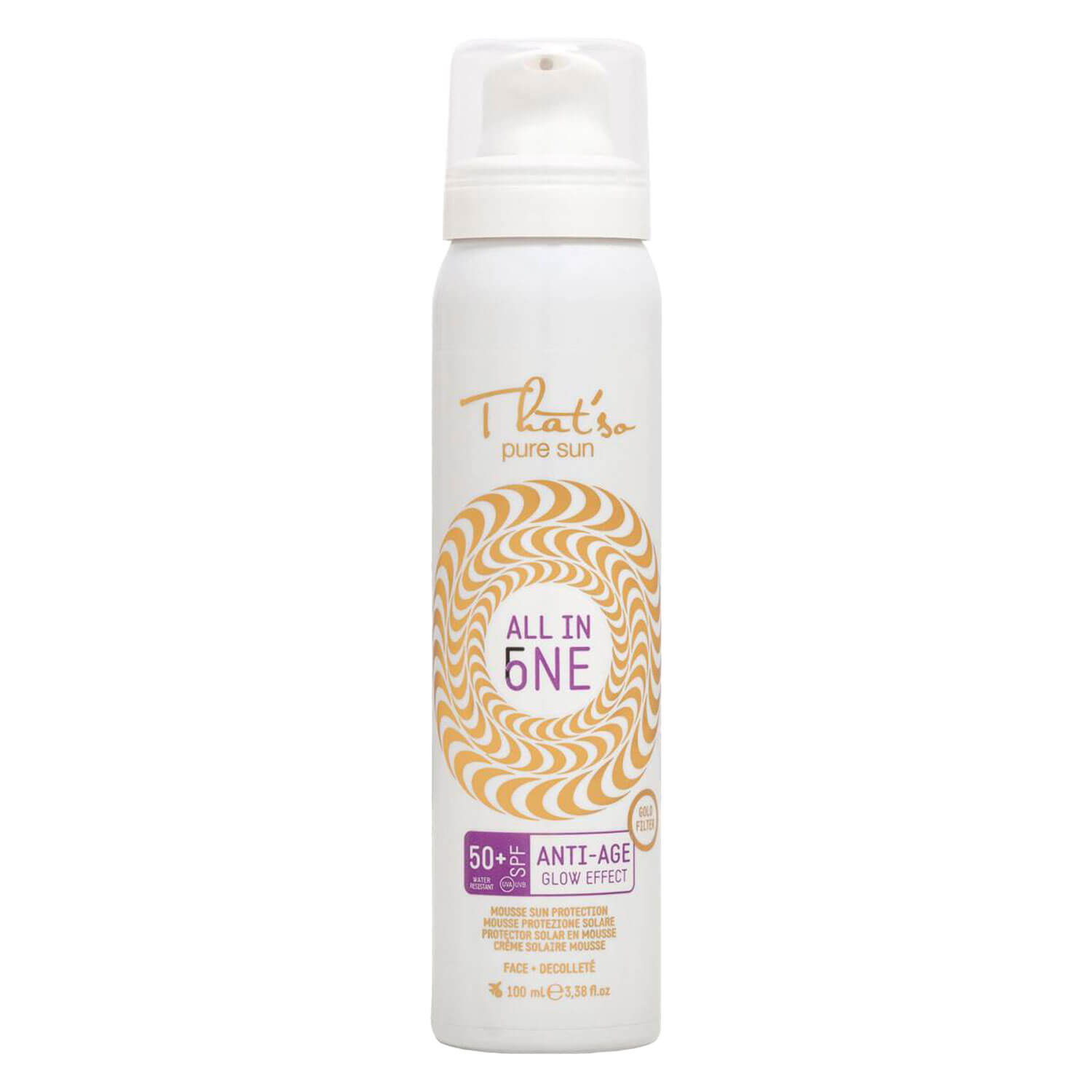 That’so – All In One Anti-Age Mousse Sun Protection Spf 50+ 100ml