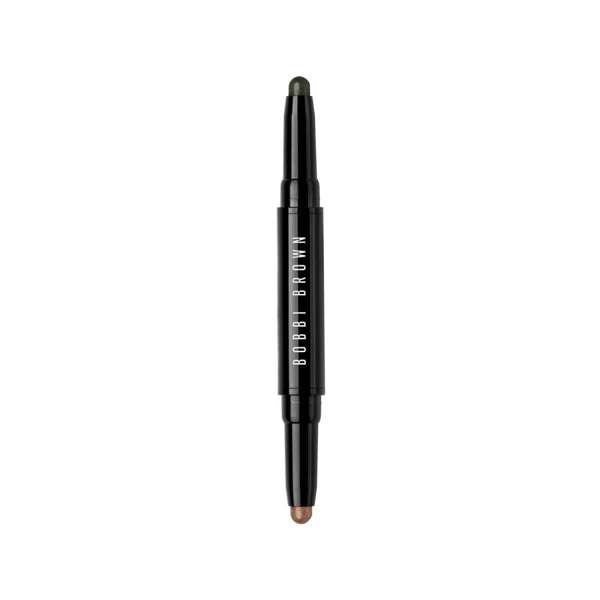 Bobbi Brown Bb Eye Shadow – Dual Ended Long Wear Cream Shadow Stick Cafe Gilded Green 1.6g
