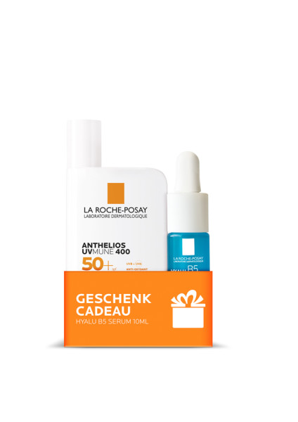 La Roche Posay Anthelios - Transparentes Fluid Uvmune 400 Lsf50+ 50ml + Mini Hyalu B5 10ml 50ml