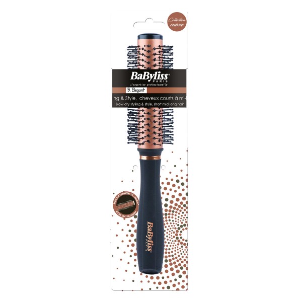Image of BaByliss - B.Elegant Copper Collection Round Brush Small