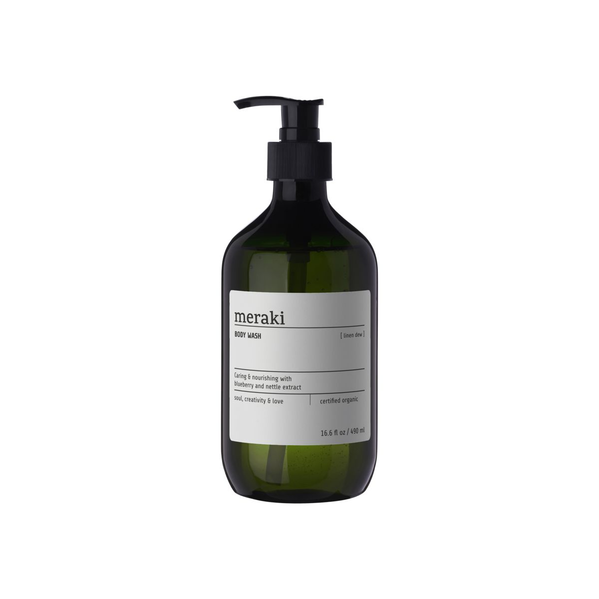Meraki Body – Body Wash Linen Dew 490ml