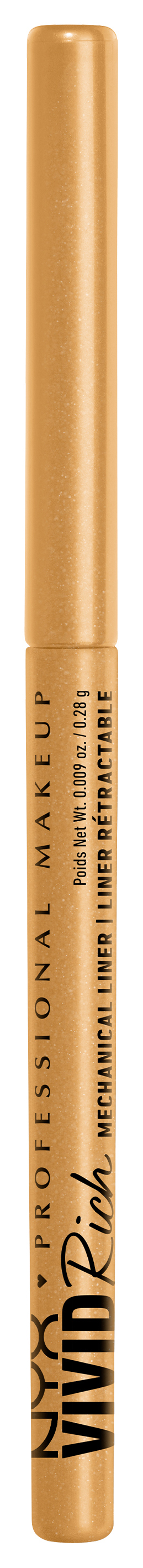 Nyx Professional Makeup Vivid Rich Mechanical – Pencil Amber Stunner Eyeliner 1x