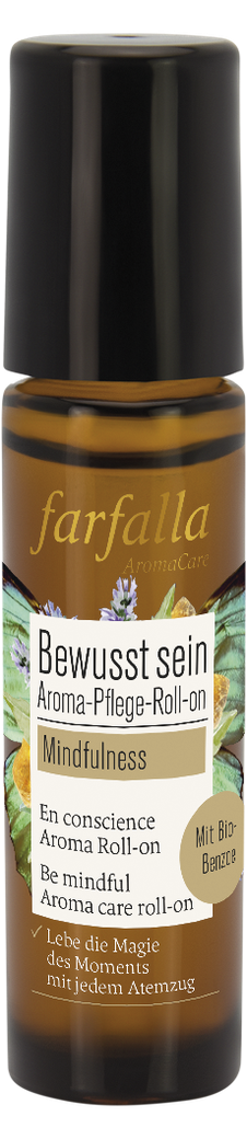 Farfalla Care - Mindfulness, Bewusst Sein Aroma-Pflege-Roll-On, 10ml 10ml