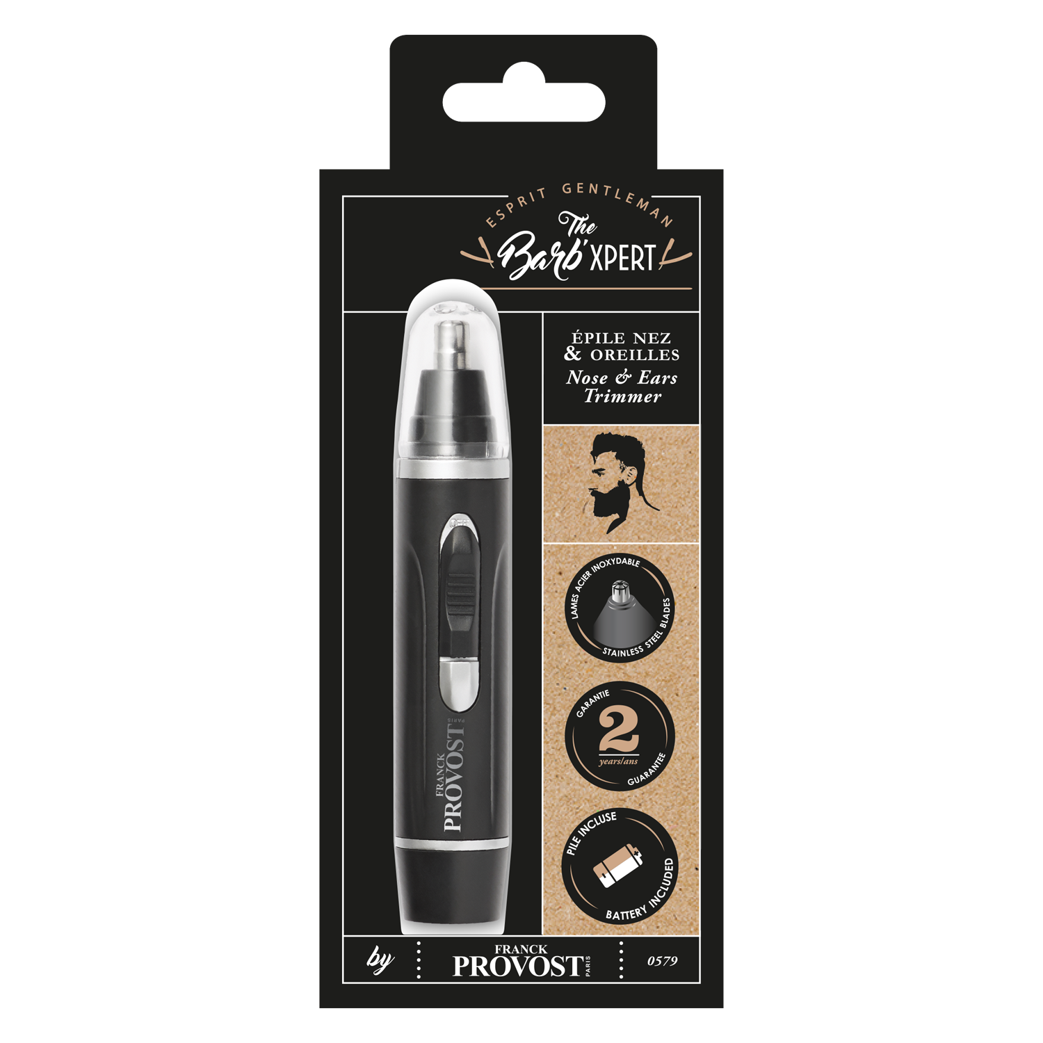 The Barb'xpert - Nasen- Und Ohrenhaare Trimmer