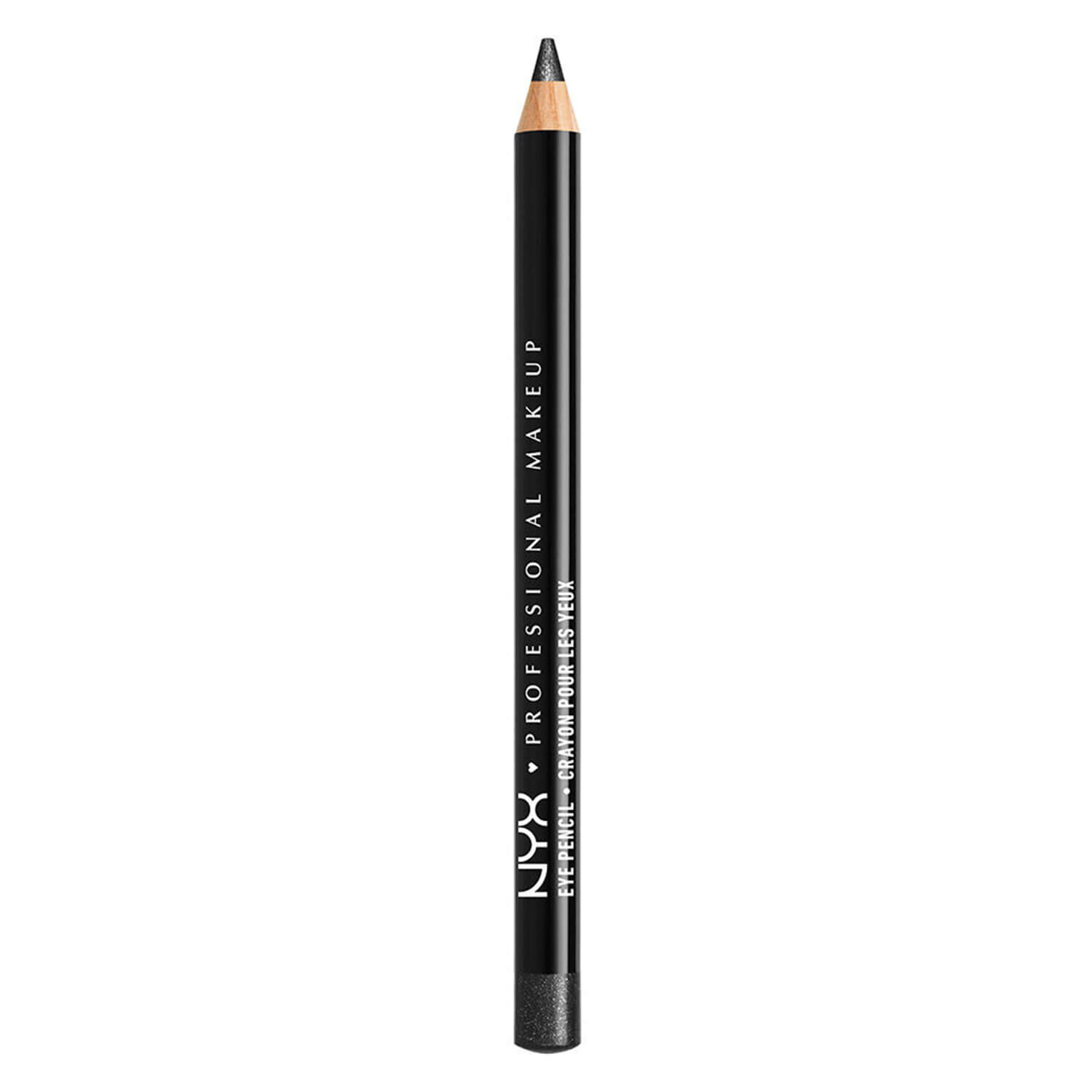 Nyx Professional Makeup Nyx Liner – Slim Eye Pencil Black Shimmer 1g