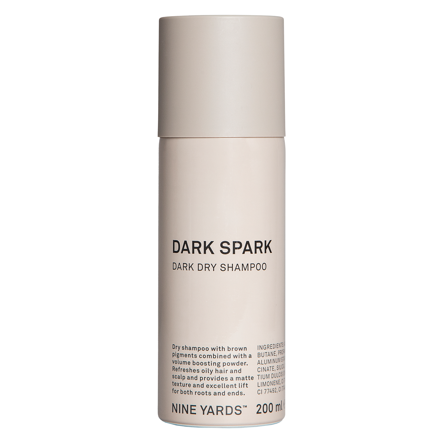 Nine Yards – Dark Spark Dry Shampoo 200ml