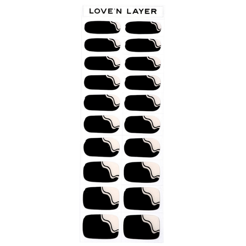 Lovenlayer – French Swirl Black 1stk