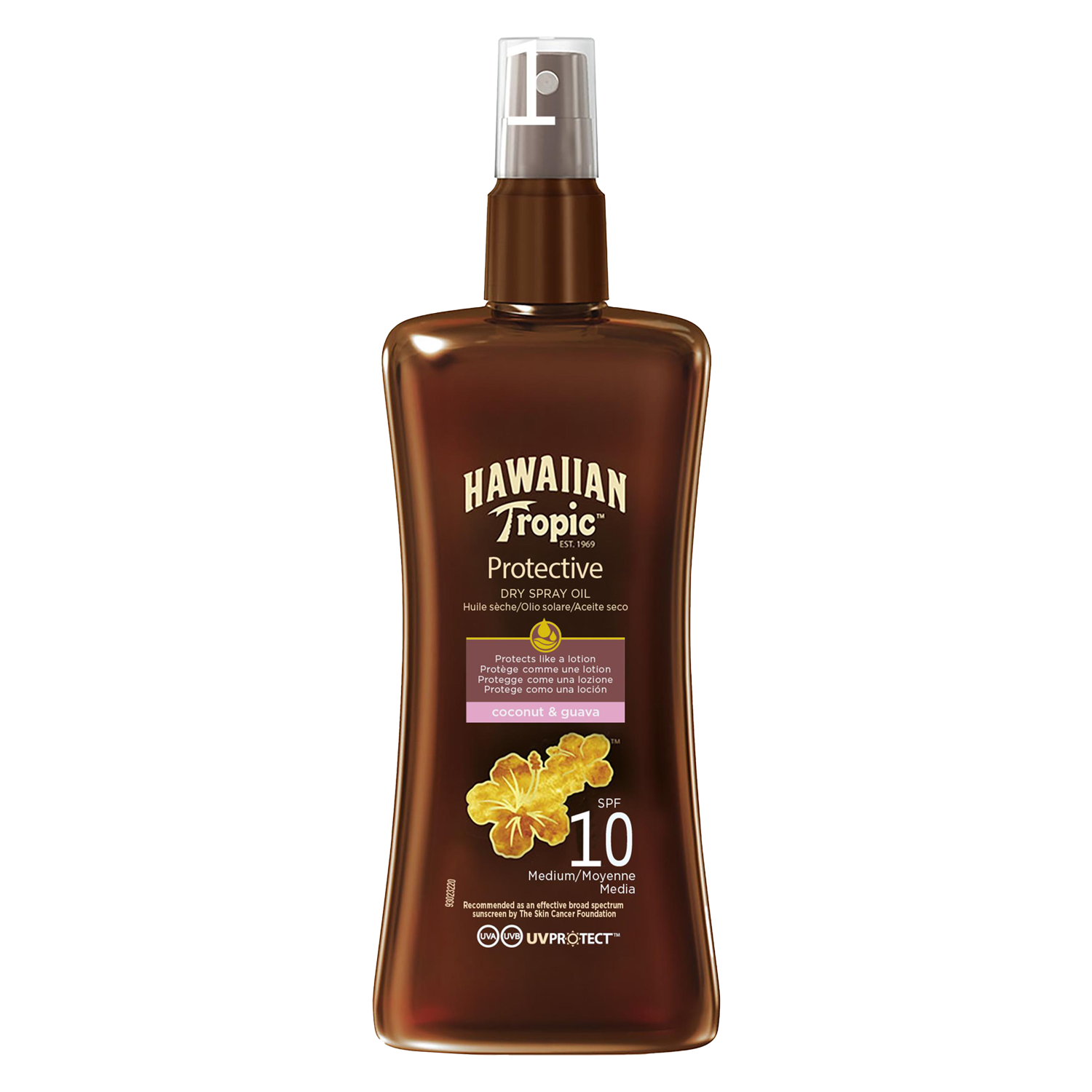 Hawaiian Tropic - Dry Spray Sonnenöl Lsf10 200ml