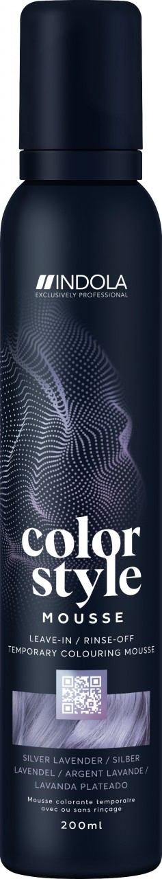 Indola Color - Color Style Mousse Silver Lavender
