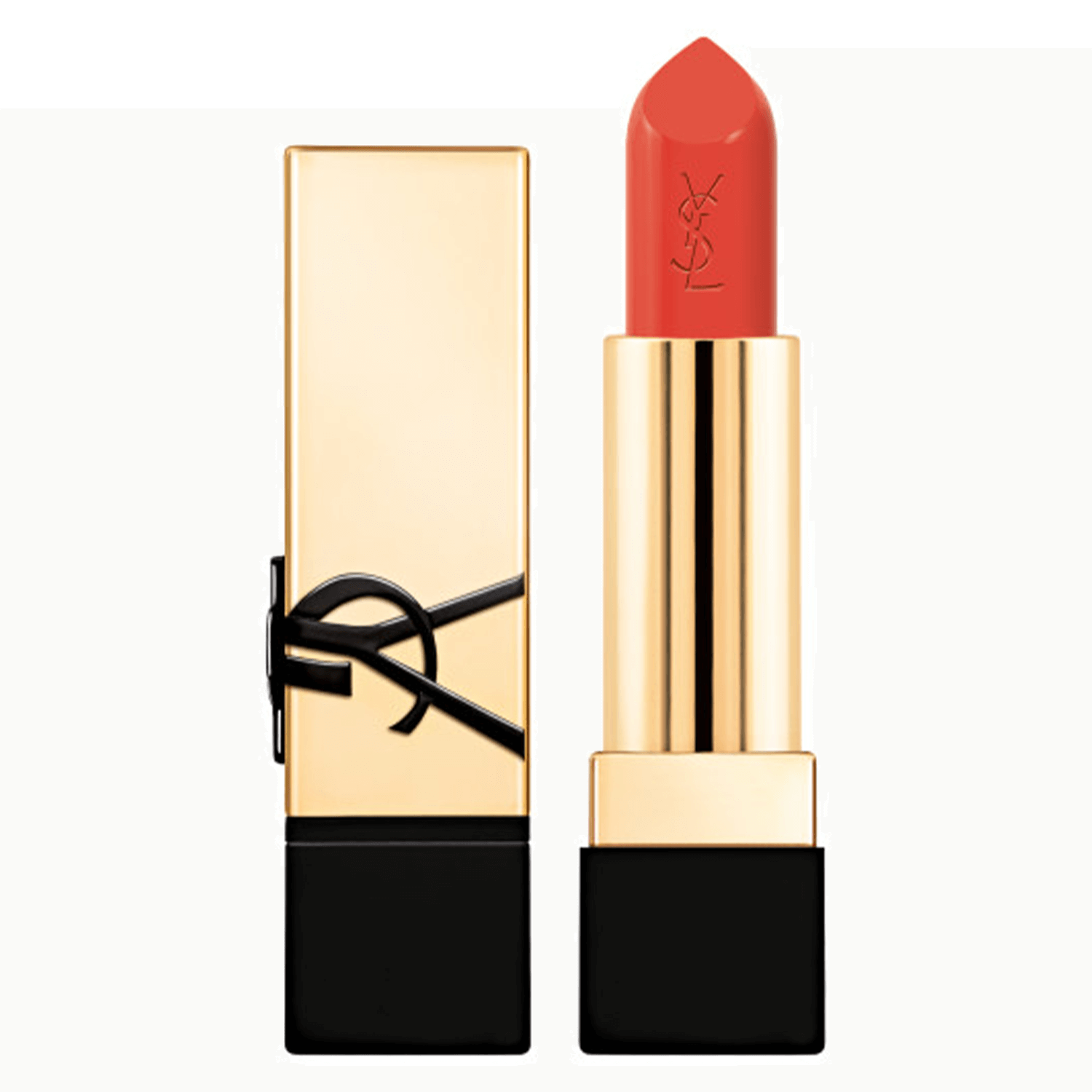 Yves Saint Laurent Rouge Pur Couture – Caring Satin Lipstick Om Orange Muse 3.8g