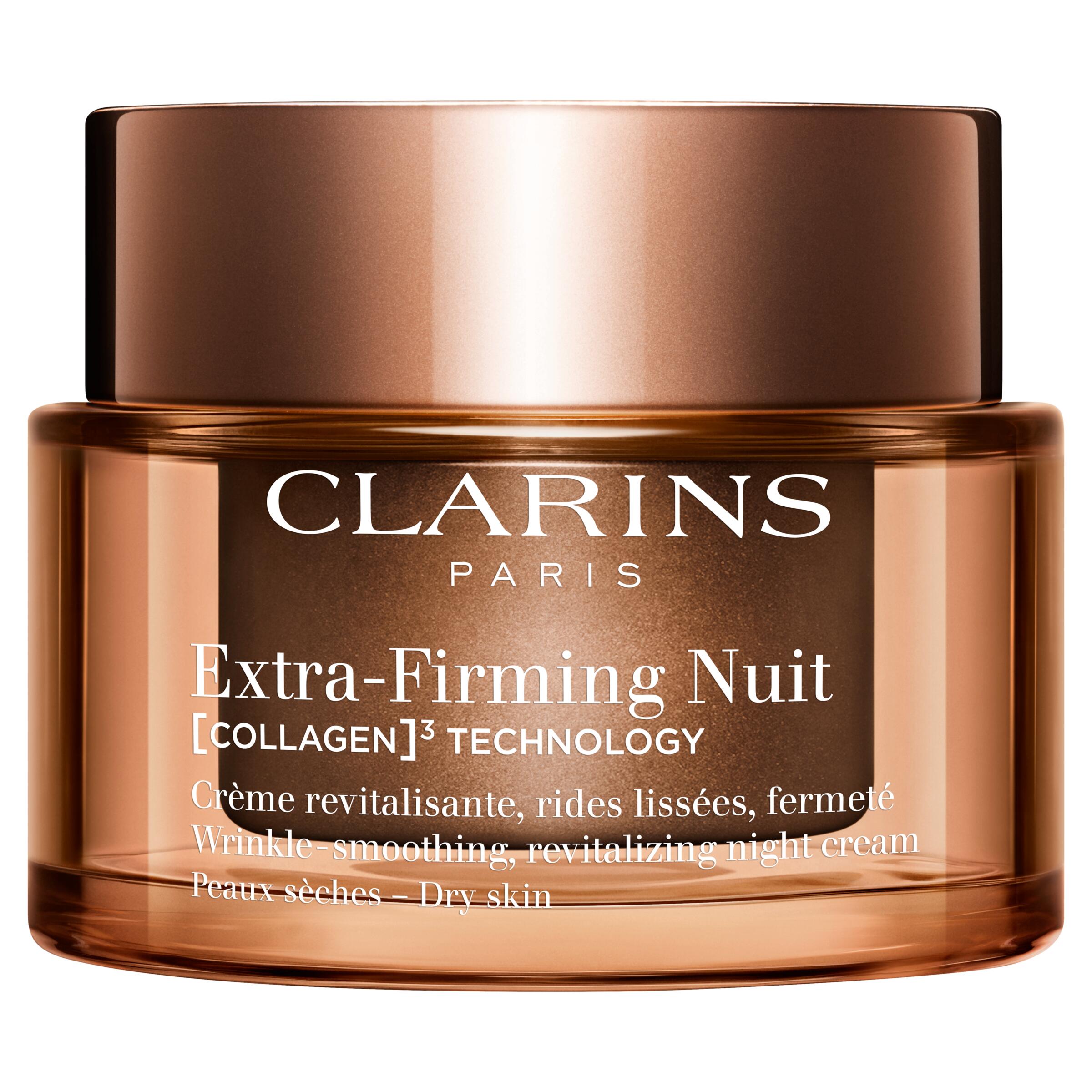 Clarins Extra Firming – Nachtcreme Trockene Haut [Collagen]³ Technologie 50ml