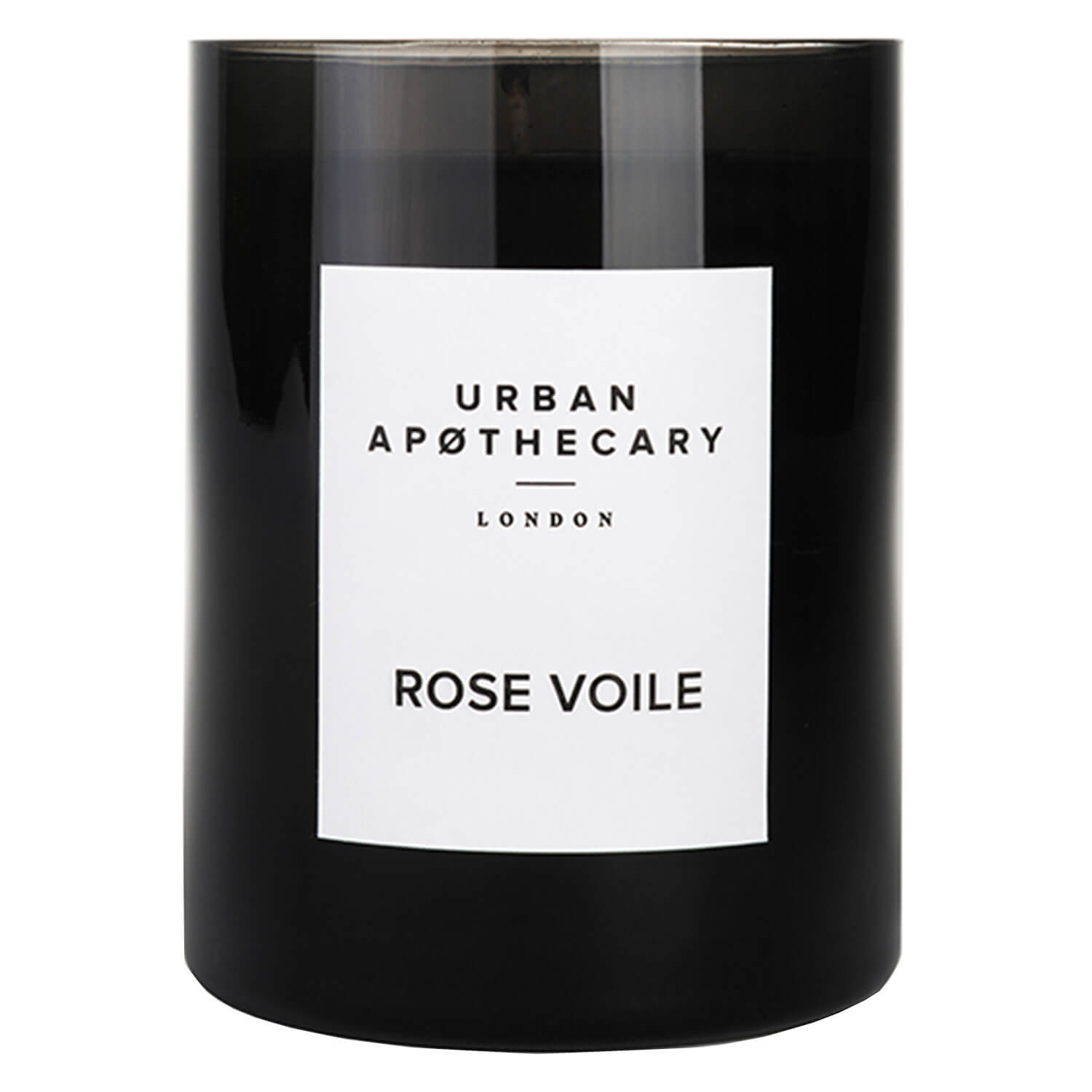 Urban Apothecary – Luxury Boxed Glass Candle Rose Voile 300g