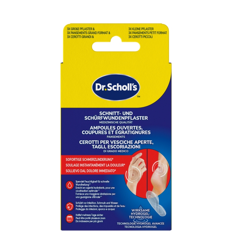 Dr. Scholl - Schnitt- Und Schürfwundenpflaster 8x