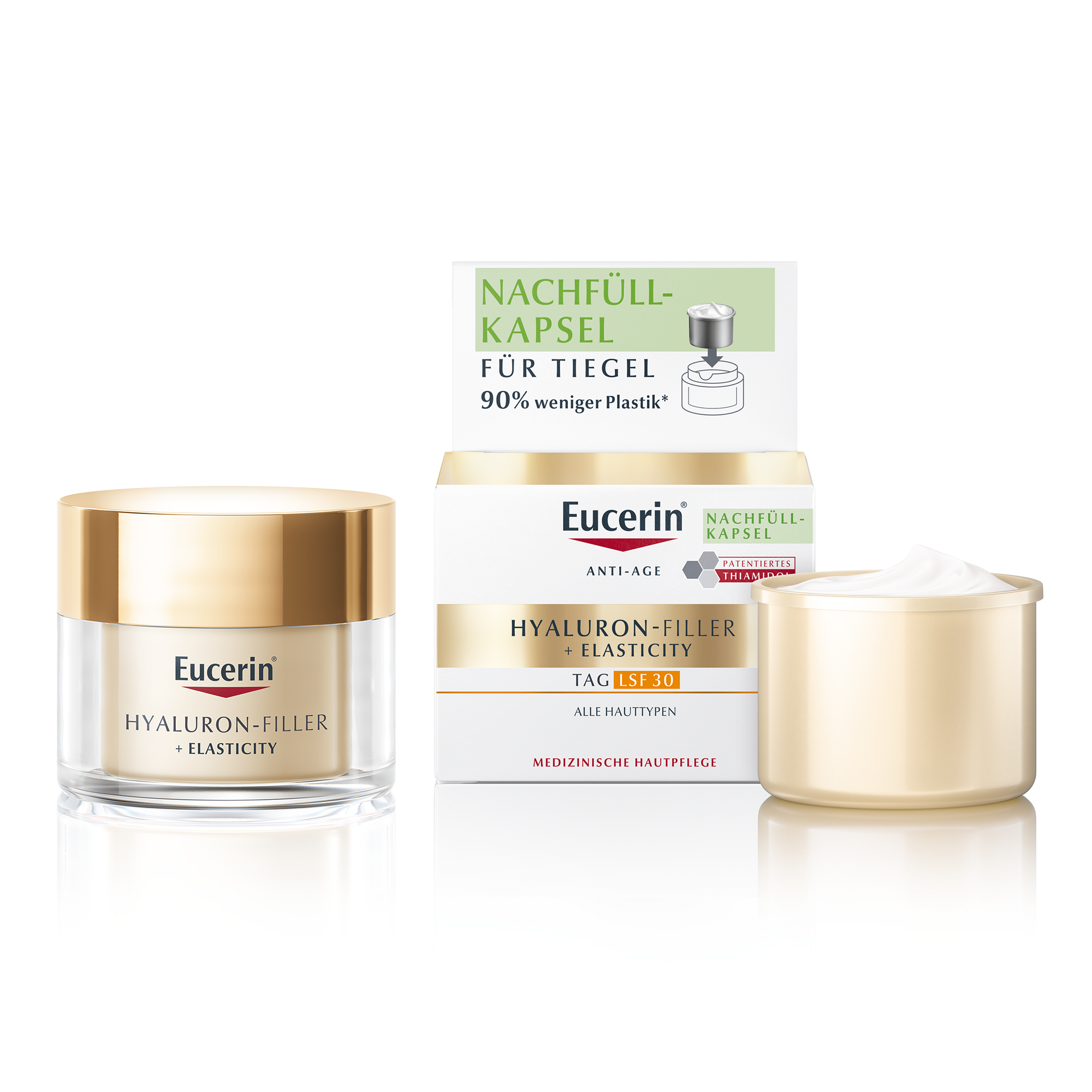 Eucerin – Hyaluron-Filler + Elasticity Tagespflege Set 1x