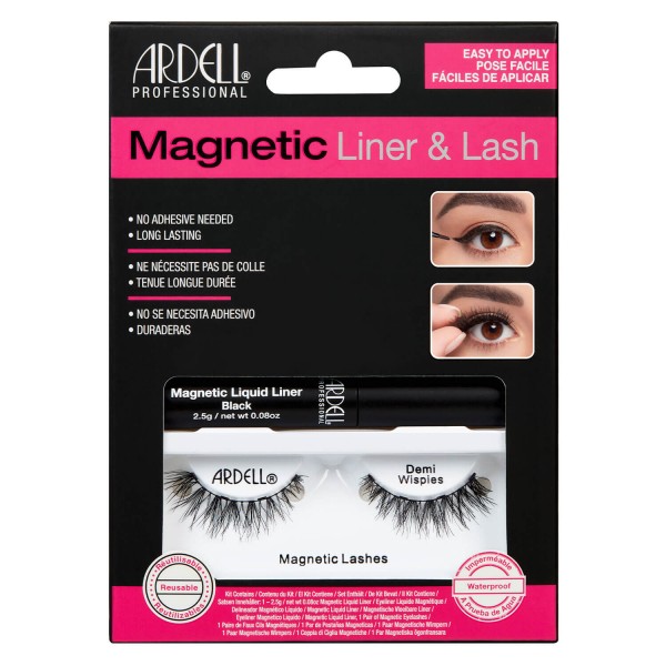 Image of Ardell Magnetic - Liquid Liner & Lash Demi Wispies
