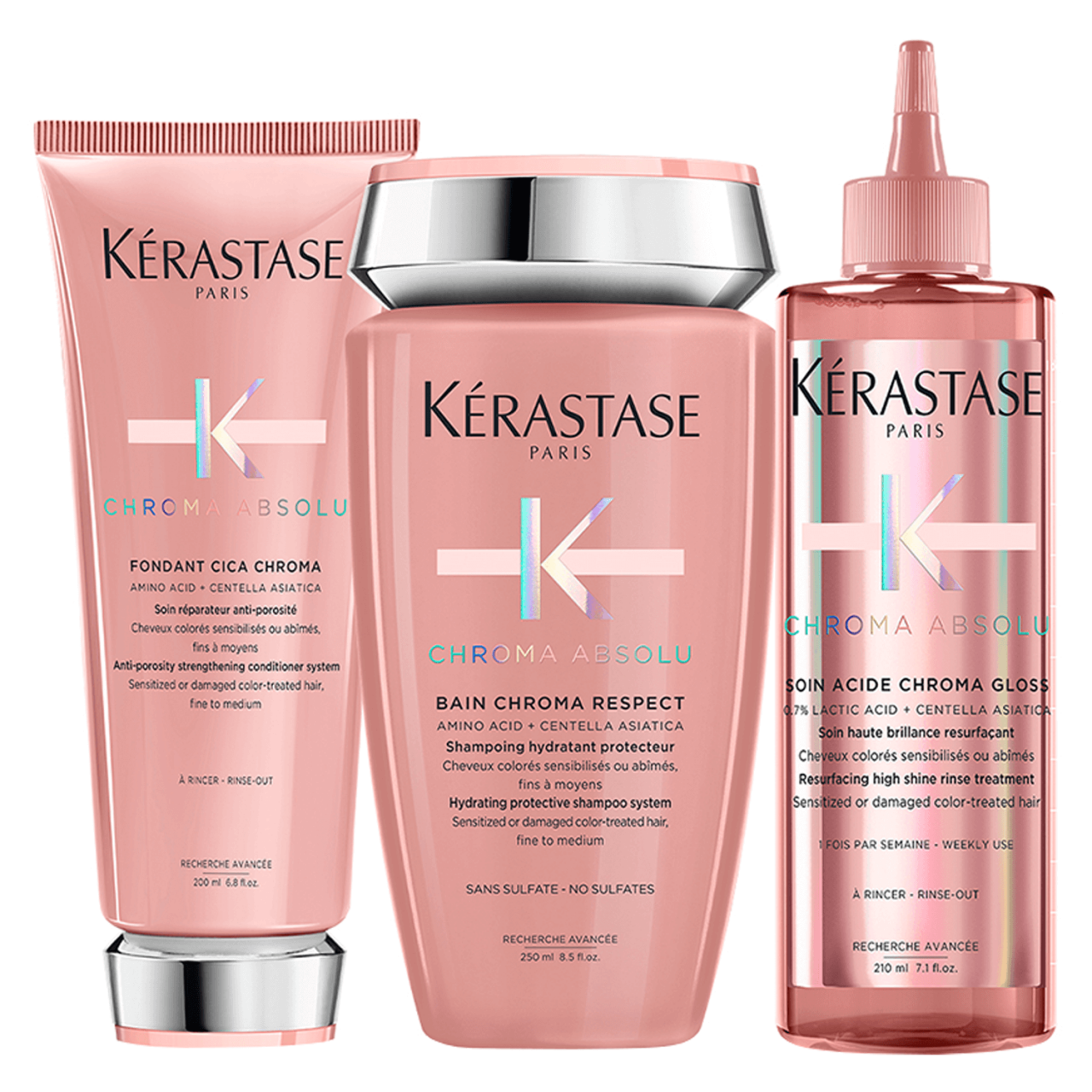 Chroma Absolu - Chroma Gloss Fine Hair Trio
