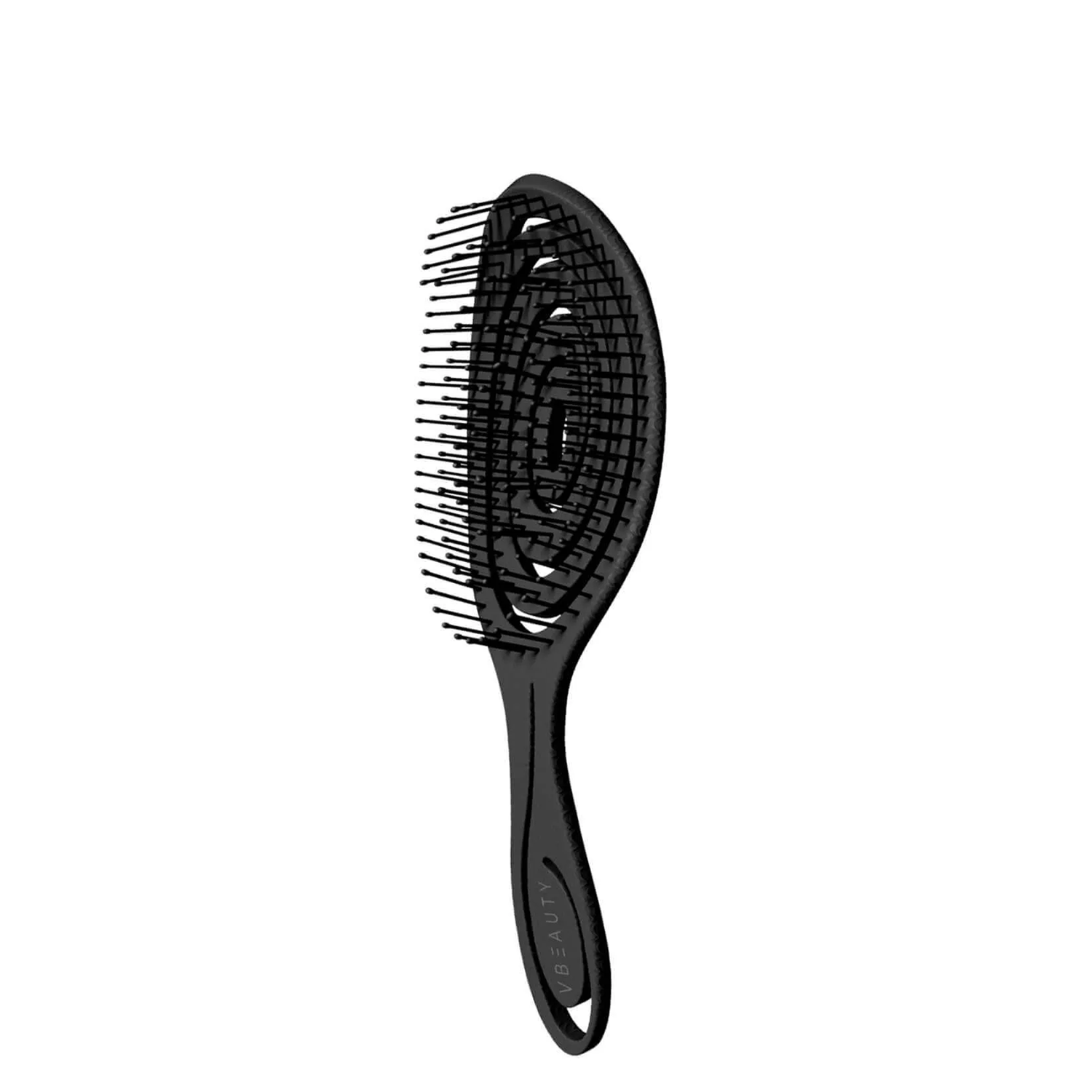 Vbeauty Hair – Bio Detangler Straw Brush Travel Size Black 1x