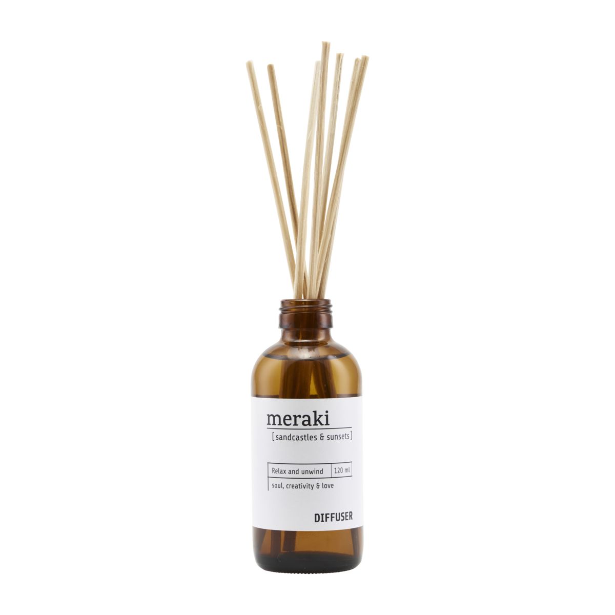 Meraki Home – Raumduft Mit 7 Stäbchen Sandcastles & Sunsets 120ml