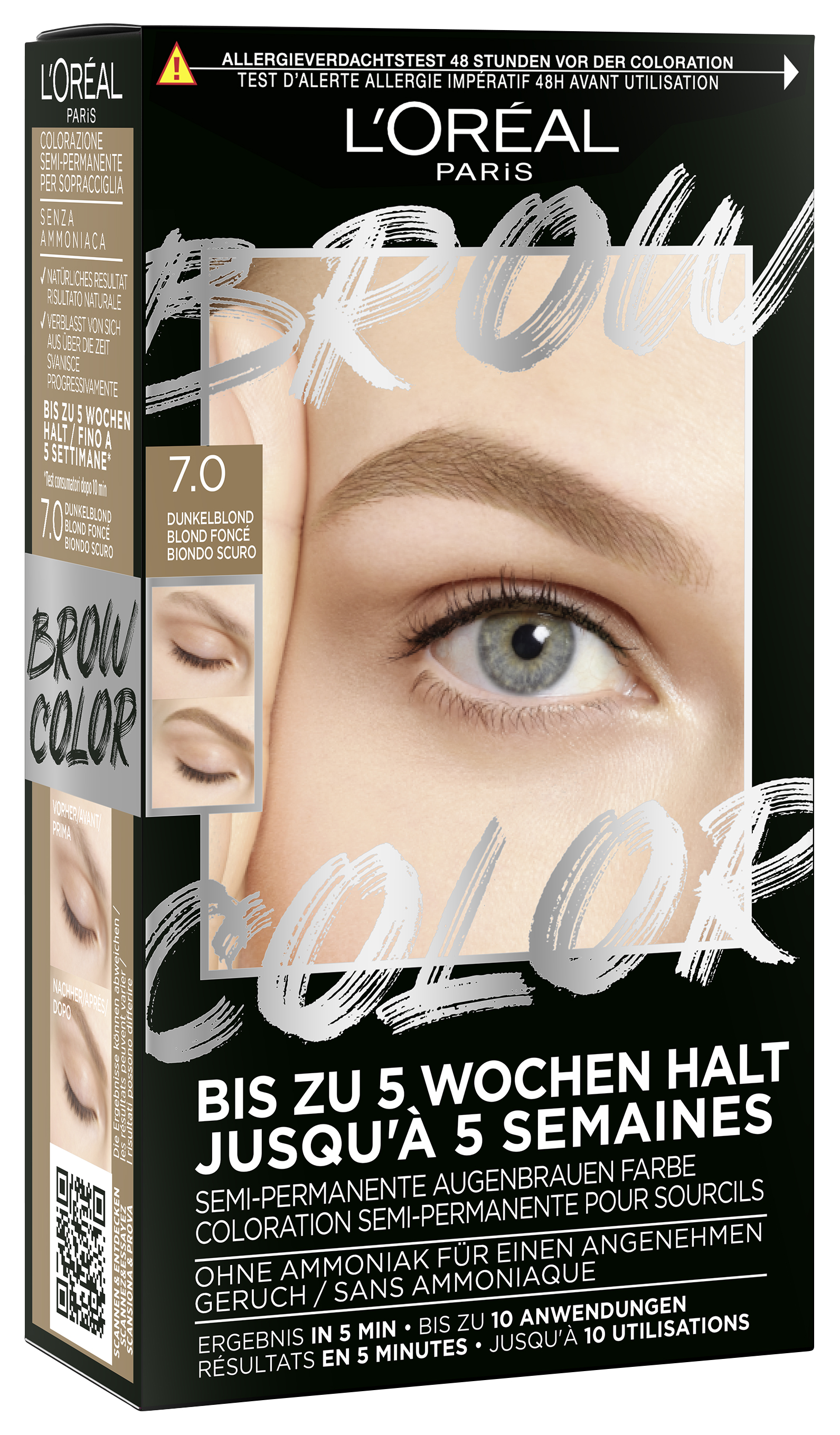 L'oréal Paris L'oreal Brow Color - Brow Color Augenbrauenfarbe – Dunkelblond 1stk