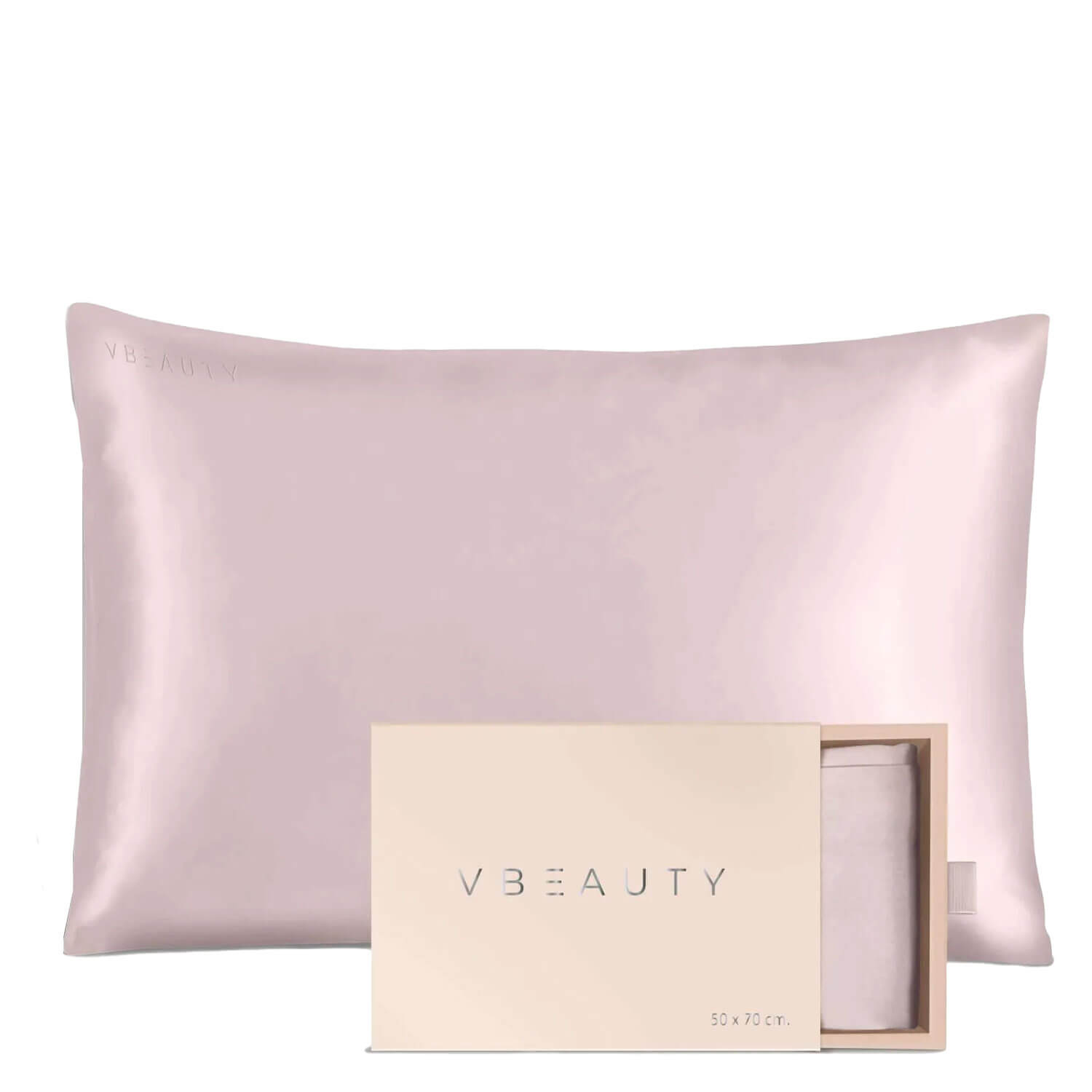 Vbeauty Tools – Beauty Seidenkissen Rose 1x 50x70cm