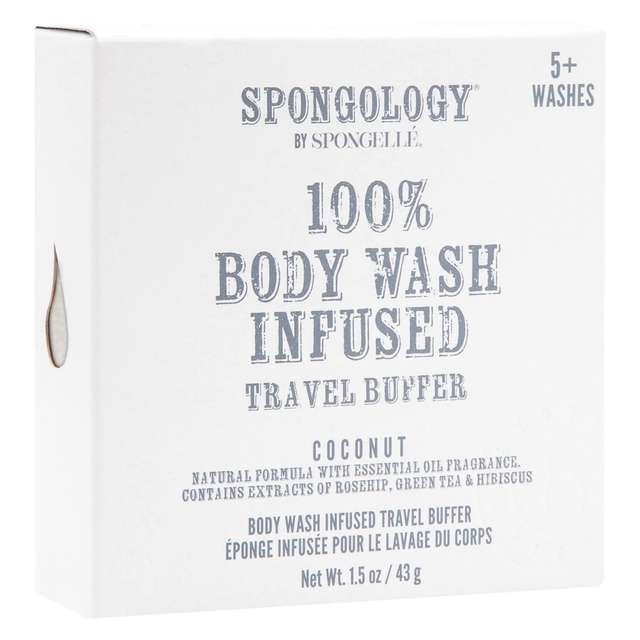 SPONGELLÉ Travel Buffer - Coconut