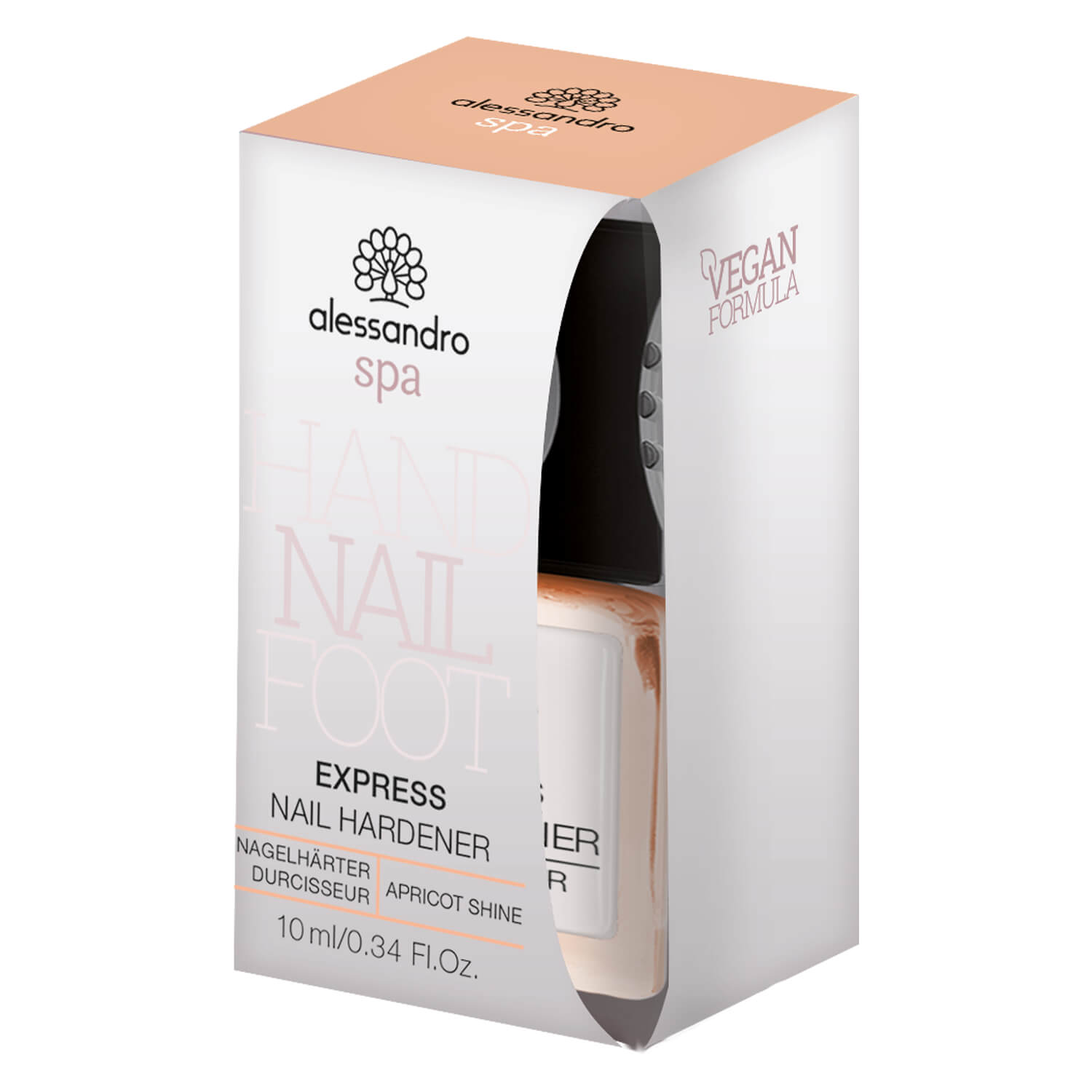 Alessandro Express Nail Hardener Apricot Shine PerfectHair.ch