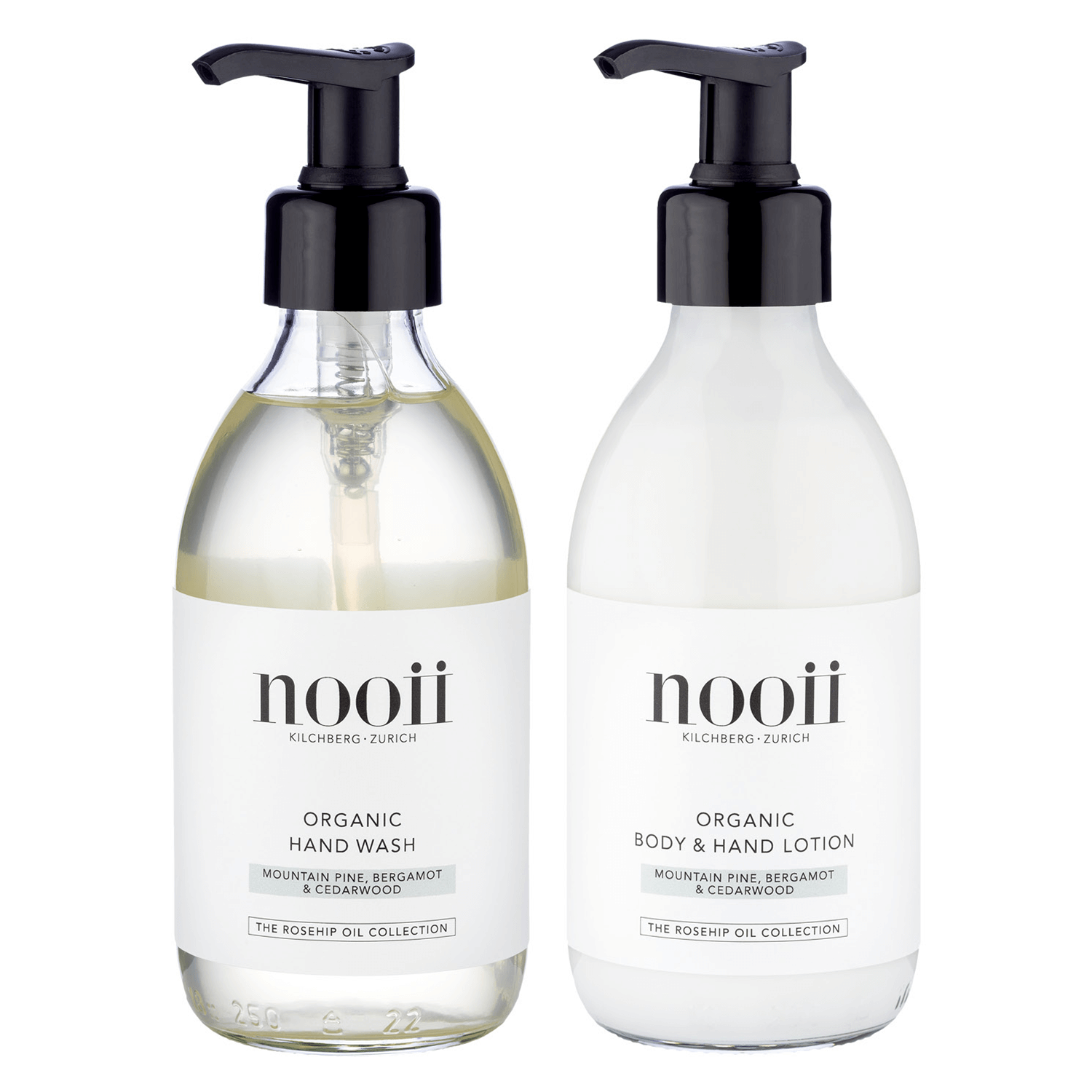 Nooii Organic - Body & Hand Set Mountain Pine, Bergamot & Ginger Root