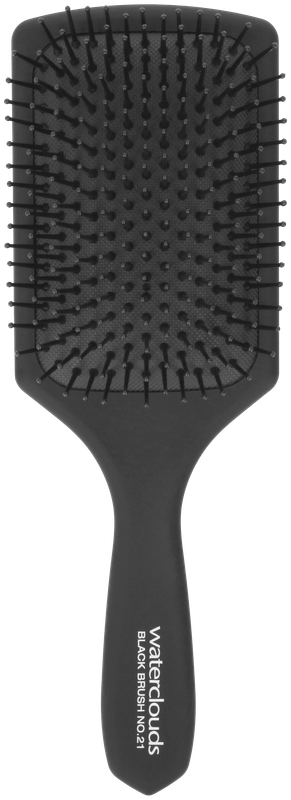 Waterclouds Black Brush – Paddle Brush 21
