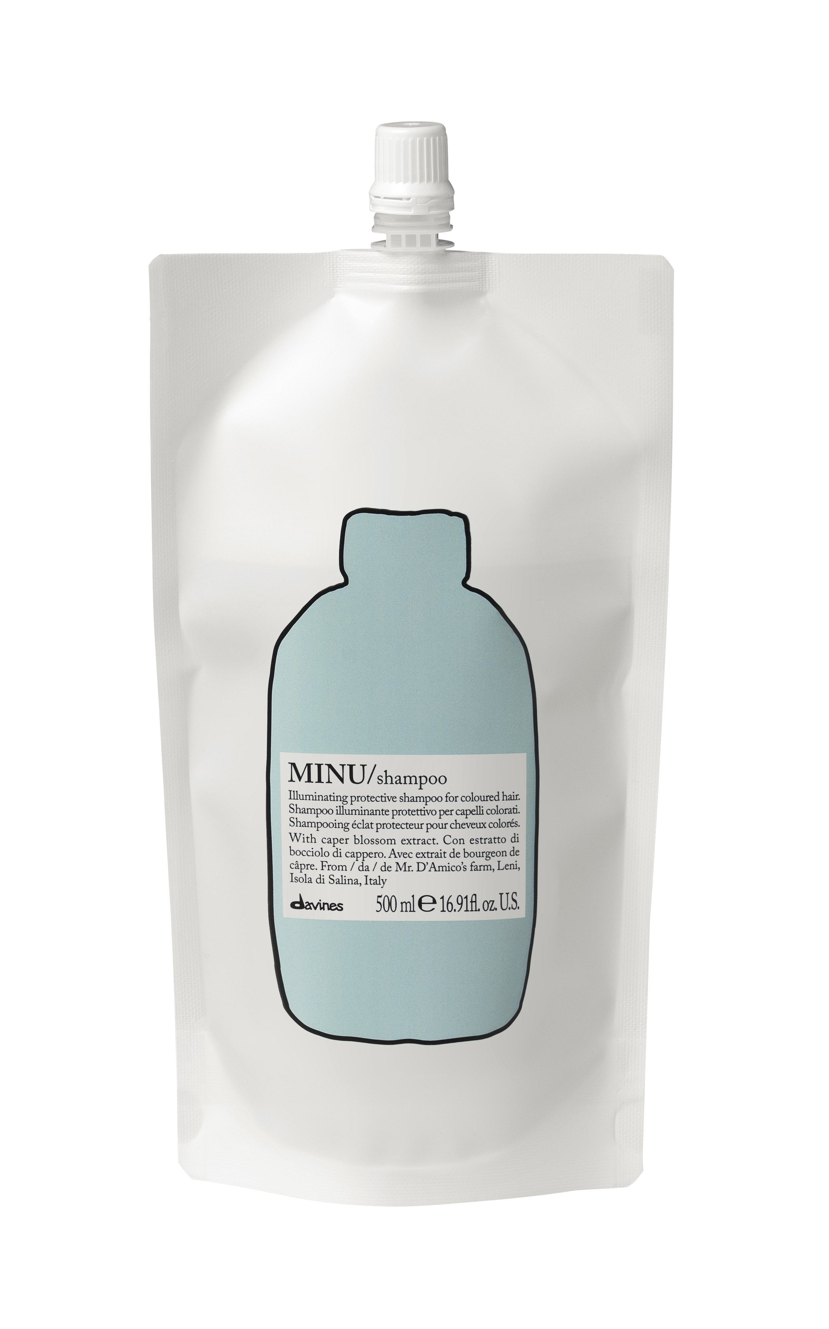 Davines Essential Haircare – Minu Shampoo Refill 500ml
