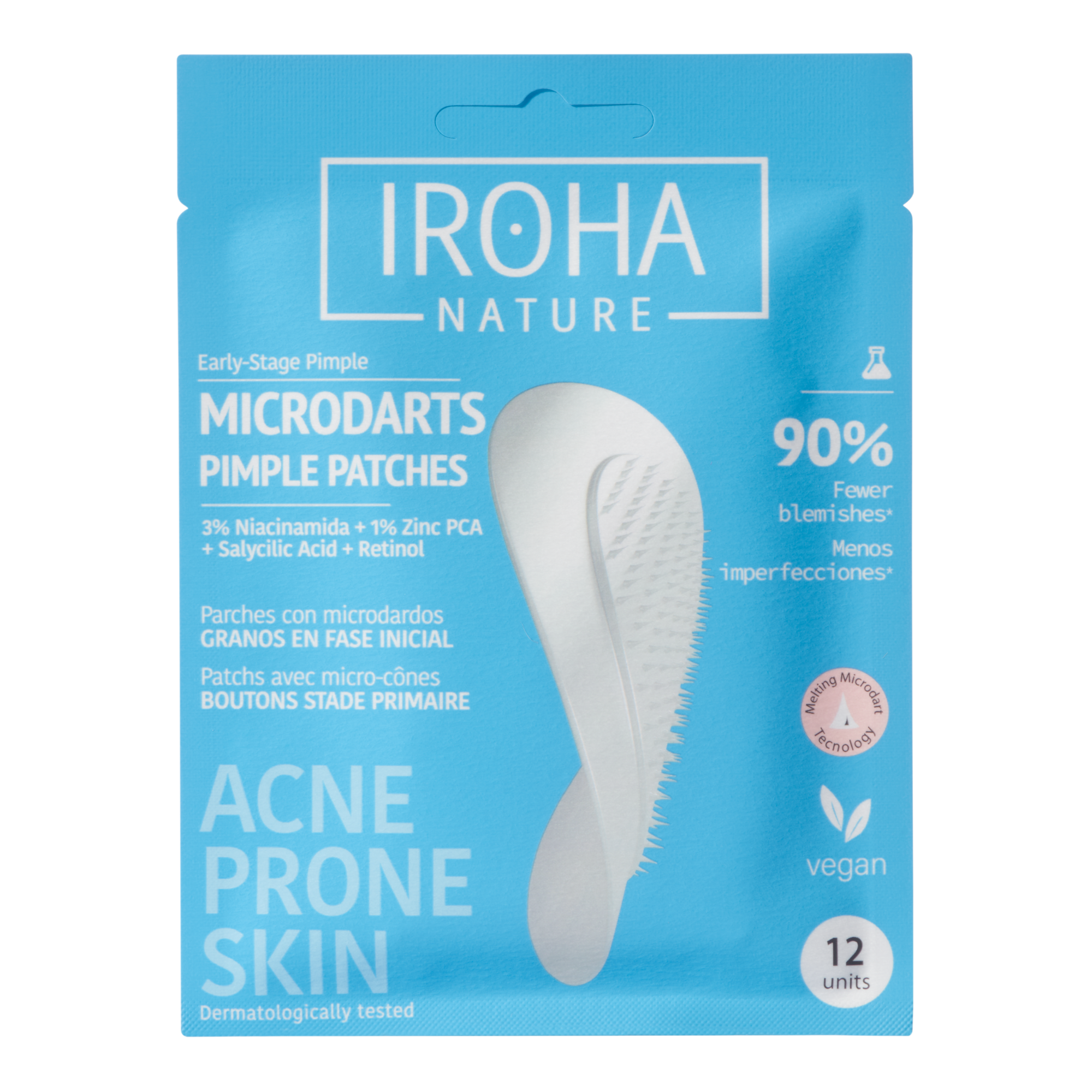 Iroha Acne Prone – Microdarts Pimple Patches 12x
