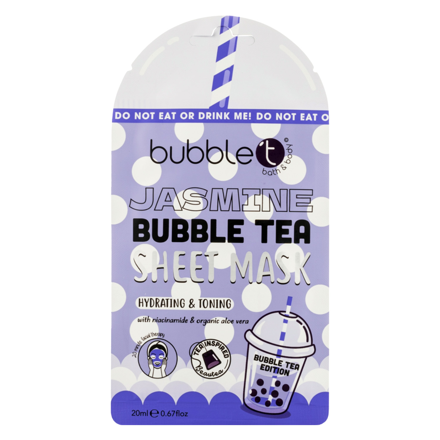 Bubble T – Face Sheet Mask Jasmine 1x