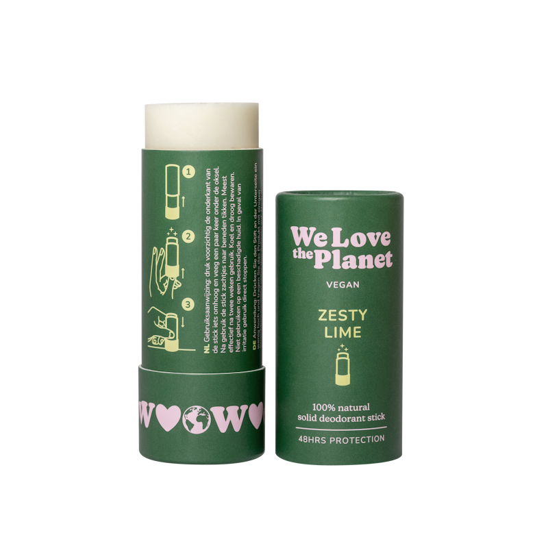 We Love The Planet – Deo-Stick Zesty Lime 40g