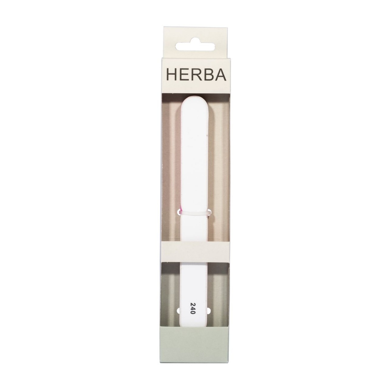 Herba - Nagel- und Polierfeile, 6-Way, Körnung 150/240