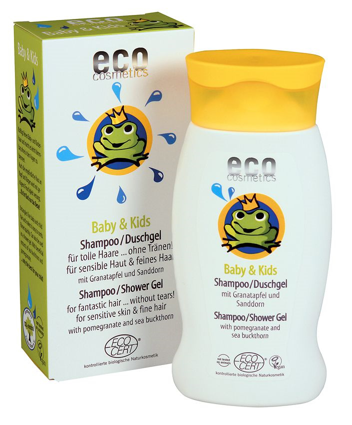 Eco Cosmetics – Baby & Kids Shampoo/Duschgel 200ml