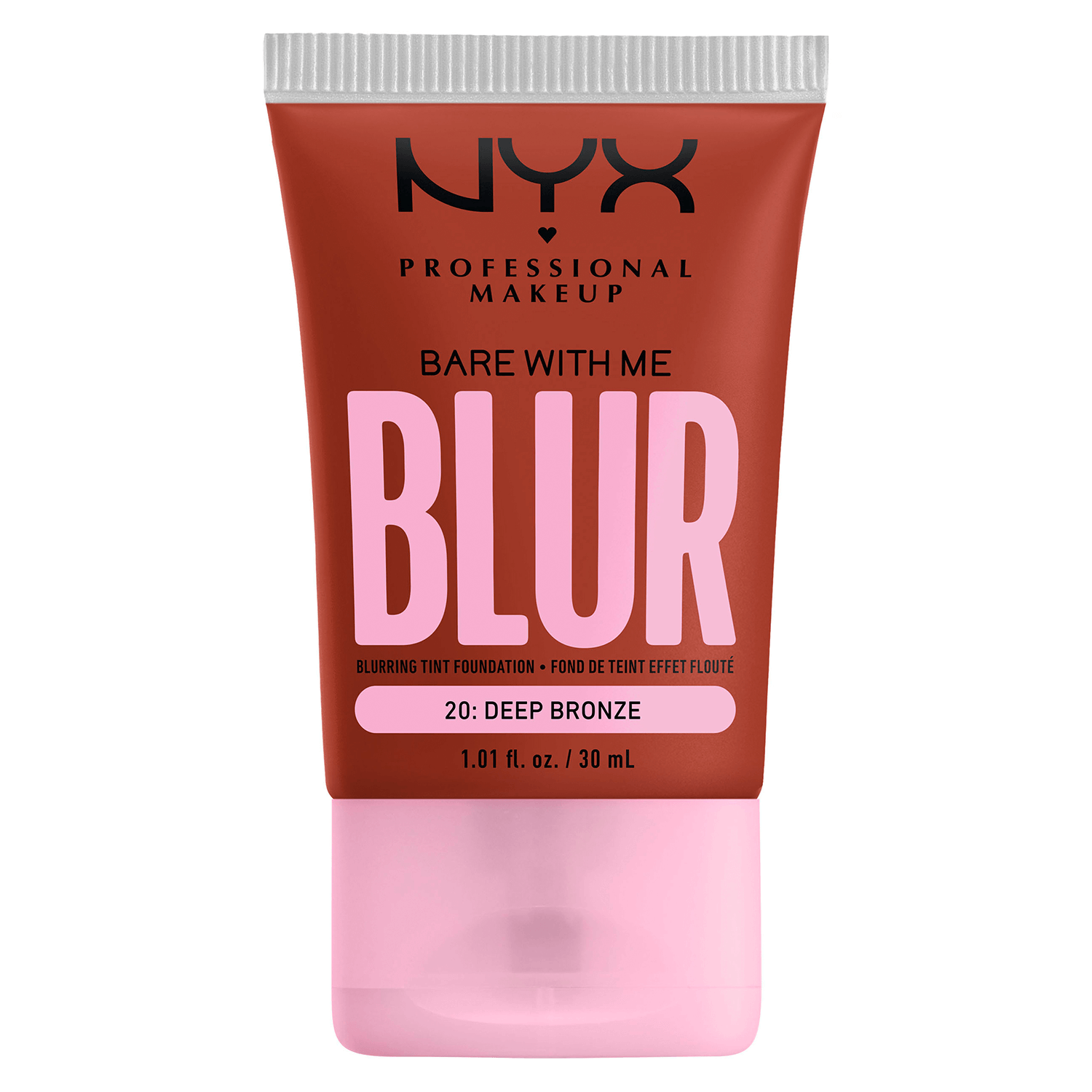 Nyx Professional Makeup Bare With Me - Blur Tint Foundation Deep Bronze 20 30ml