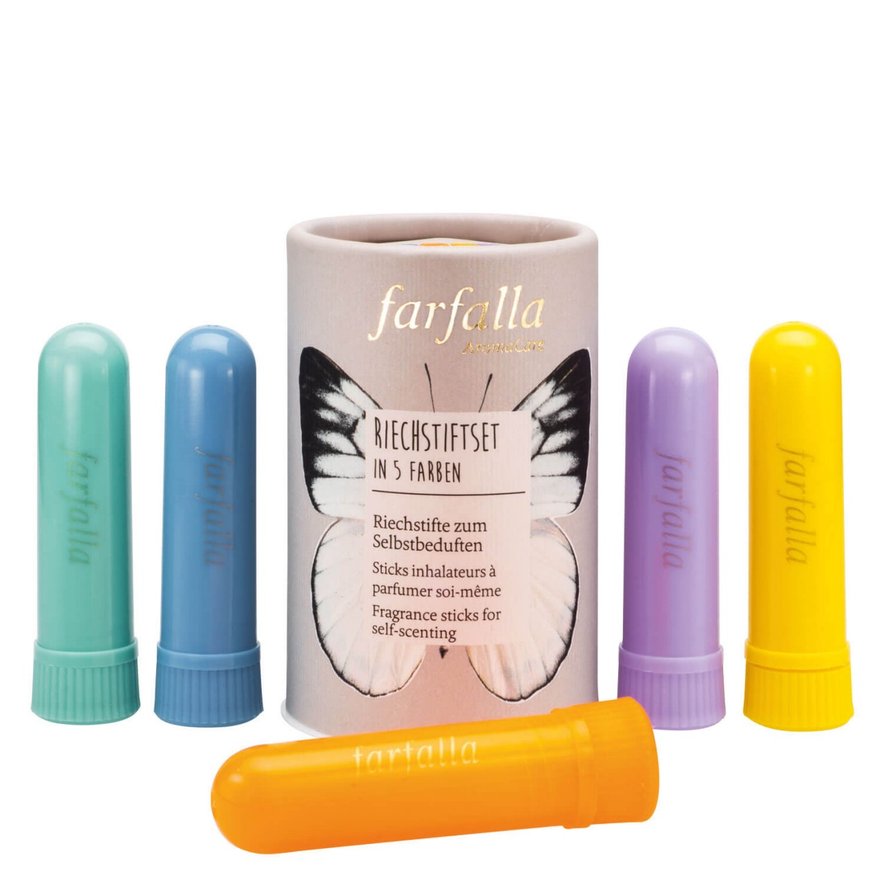 Farfalla Tools - Set sticks inhalateurs de 5 couleurs