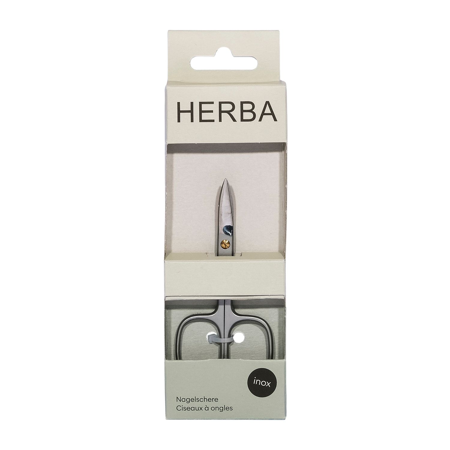 Herba - Nagelschere Inox 1stk